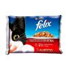 FELIX Selection of Meats in Jelly pack assortment of 4x100g envelopes - Purina