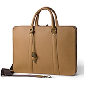 Leather business briefcase for men- pierotucci