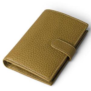 Compact leather wallet with coin purse - pierotucci
