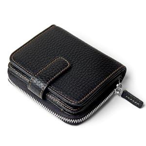 Compact leather card holder for womem - pierotucci