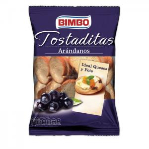 Bimbo mini tostas with blueberries 100g - bimbo