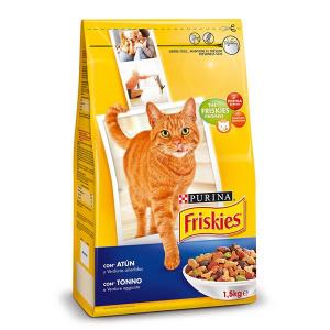FRISKIES Adult Cat with Tuna and Vegetables 1.5kg - Purina