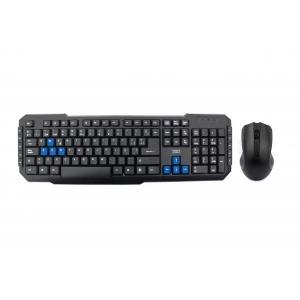 3go combo keyboard + mouse mm wireless black usb