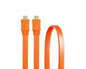 3go hdmi flat cable v1.4 a / a 1.8m orange