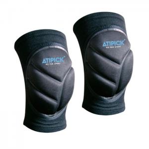 Senior knee pads with molded polyurethane padding. - atipick