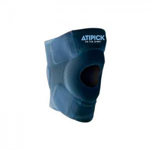 Elastic stabilizing knee brace in adjustable neoprene, open kneecap. one size (unit) - atipick