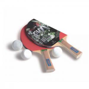 Ping-pong game 2 blades ** + 3 balls, in blister - atipick