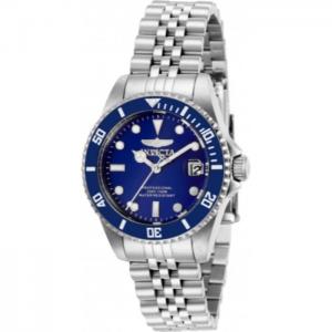 INVICTA Pro Diver Lady 34mm Stainless Steel Steel Blue dial PC32A Quartz
