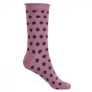 Viscose and lurex socks - polka dots - punto blanco
