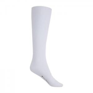 Orlon 1x1 rib knee-high sock - punto blanco
