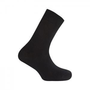 Plain cotton sock special width. - punto blanco