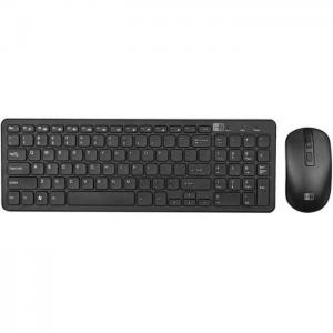 Heatz wireless keyboard & mouse combo black/white - heatz