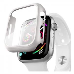 Hyphen tempered glass protector silver for apple watch 40mm - hyphen