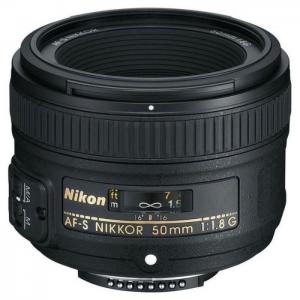 Nikon AF-S Nikkor 50mm F/1.8G Lens - Nikon