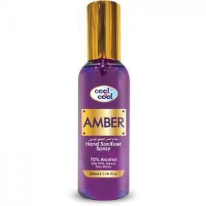 Cool & cool amber hand sanitizer 100ml - cool & cool