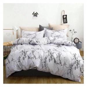 King size bedding set 6pcs marble design multicolour - deals for less
