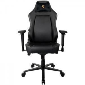 Arozzi primo pu gaming chair 87cm black/gold - arozzi