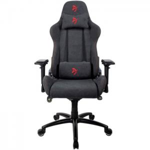 Arozzi verona signature soft fabric gaming chair 87cm black/red - arozzi