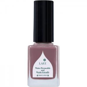 Lafz glossy finish breathable nail polish evening sand - lafz