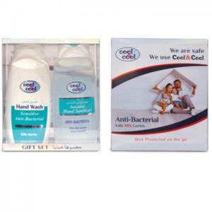 Cool & cool sensitive gift box anti-bacterial hand wash kit 2pc set - cool & cool
