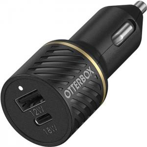 Otterbox dual port car charger black - otterbox