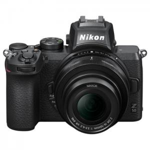 Nikon z50 digital mirrorless camera black + nikon nikkor z dx 16-50mm f/3.5-6.3 vr lens - nikon