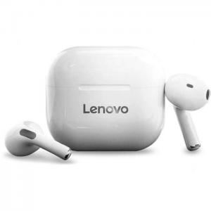 Lenovo lp40 in-ear true wireless earbuds white - lenovo