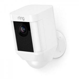 Ring spotlight cam battery white - ring