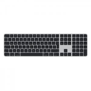 Apple magic keyboard with touch id and numeric keypad for mac models with apple silicon - international english - black keys - apple