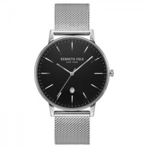 Kenneth cole classic watch for men with silver stainless steel bracelet - kenneth cole