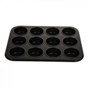 Chef's delight 12 muffins baking pan - chefs delight