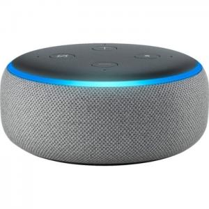 Amazon echo dot (3rd generation) smart speaker with alexa - heather grey - amazon