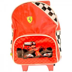 Ferrari 7052365 ferrari toddler backpack trolley - ferrari