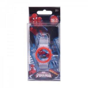 Marvel ultimate spiderman digital watch with led light for boys - marvel