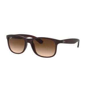 RayBan RB4202-607313-55 Brown Nylon Unisex Sunglasses - Ray-Ban