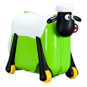 Saipo sc0017 shaun the sheep ride on suit case green - 
