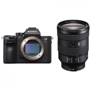 Sony alpha a7r iii mirrorless digital camera body black with fe 24-105mm f/4 g oss lens - sony