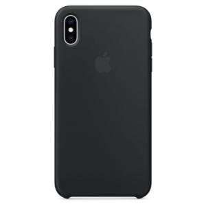 Apple Silicone Case Black For iPhone XS Max - Apple