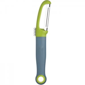 Colourworks brights straight peeler with zester - colourworks