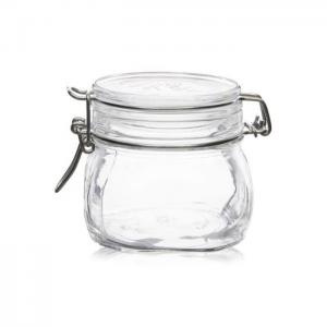 Bormioli rocco fido clip jar clear 500ml - bormioli rocco