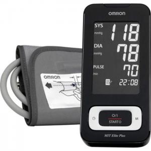 Omron elite plus digital automatic upper arm blood pressure monitor mit - omron