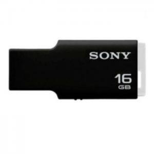 Sony microvault usm16m/b usb 2.0 16gb black - sony