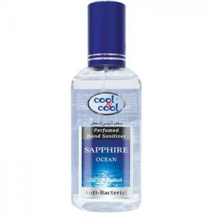 Cool & cool sapphire ocean perfumed hand sanitizer spray 60ml - cool & cool
