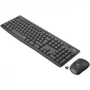 Logitech mk295 wireless keyboard + mouse combo black - logitech