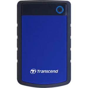 Transcend ts2tsj25h3b storejet external hard drive 2tb blue - transcend