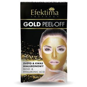 Gold Peel-Off Gold Mask Gold & Hyaluronic Acid - Efektima
