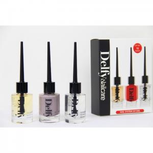 3 nail- system box base, top and sand 1027a - delfy cosmetics