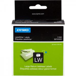 Dymo s0722520 - 11352 labels, 54 x 25 mm, white, 500 original