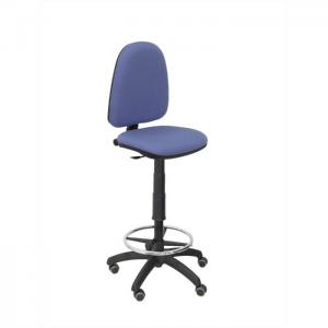Office stool ayna bali light blue parquet wheels