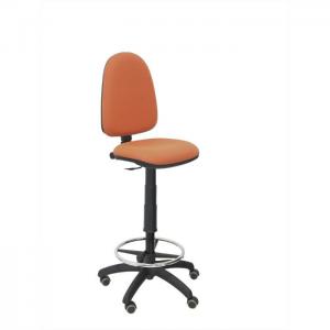 Office stool ayna bali brown parquet wheels